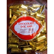 Gold bar shaped chocolate candy 1kg
