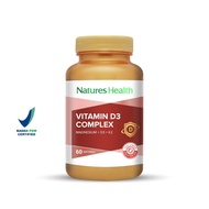 NATURES HEALTH VITAMIN D3 COMPLEX MAGNESIUM+D3+K2 60SOFGELS 175CC