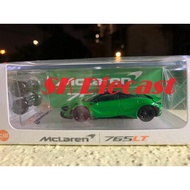 CM Model 1/64 Mclaren 765LT, Chrome Green
