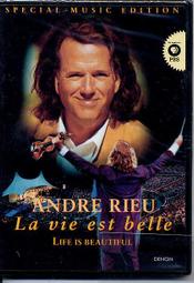 美國版全區DVD~安德烈瑞歐 - 美麗人生演奏會Andre Rieu: La Vie Est Belle~全新