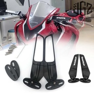 For HONDA CBR650R 500R CBR650 CBR150 CBR250RR Winglet Side Mirror Cermin Sisi Stealth Wing Rearview