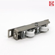 201 Stainless Steel Dual System 55 Wheels - Sliding Door Accessories DG Plastic Wheels DG-BX-005