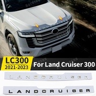 For 2021-2023 Toyota Land Cruiser 300 LC300  VXR GXR 3D Letters Sticker Hood Emblem Logo Badge Exter