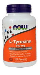 代購美國 now 左旋酪胺酸 L-Tyrosine, 500 mg - 120顆 左旋酪氨酸 