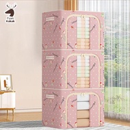 66L/100L/150L folding large storage box clothes storage box wardrobe organizer box
