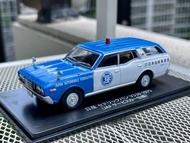 懷舊商用車合輯 Vol.19  (☆ 1975 JAF 服務車規格)Nissan Cedric Van V330☆ 1:43