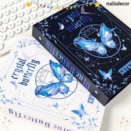 YUSENS Loose-leaf Album, A5 Binder Photo Album, INS Butterfly Series Photocard Holder Gift