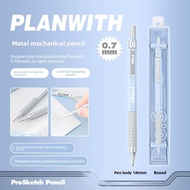 Low Center of Gravity Metal Mechanical Pencil Student Use 05 07 03 Lead Drawing Office Pencil Writin