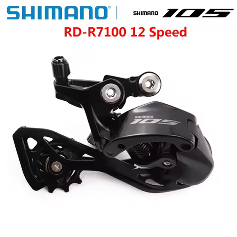 SHIMANO 105 RD R7100 12S Rear Derailleur For Road Bike SHADOW RD R7100 MECHANICAL Original Shimano B