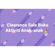 Tadika/school Children's Activity Book Up To 6 Years Old