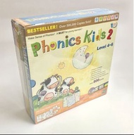 Phonics Kids Set 2 ( 6 Books+ 6 DVD + 6 CD)