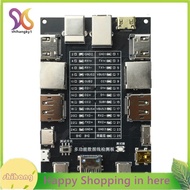 CR1220 Battery Powered Multifunctional Cable Tester USB Data Wire Tester Type-C Micro-B USB3.0 for N