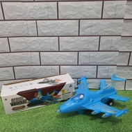 Educational Children's Jet Fighter Toy - Bump and Go Fighter Jet Airplane Educational