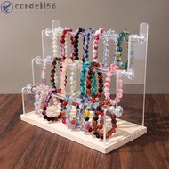 CORDELL Detachable Jewelry Holder, 2/3/4/5 Tier Space Saving Acrylic Jewelry Display Stand, Fashion 