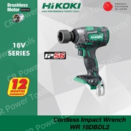 HIKOKI CORDLESS IMPACT WRENCH WR18DBDL2 18V SOLO/SET