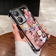 OnePlus 13 13T 12 11 5G Nord CE5 Lite CE2 Lite 5G Barbie Full Clear Casing Anti-Drop Anti Drop Shock