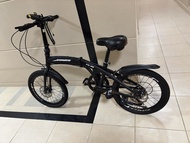 20吋單車 六速 可以摺疊