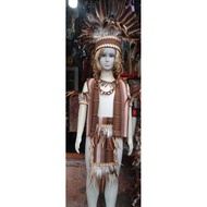 Igorot Costume for Kids, Chaleco/Bahag complete set with accessories.