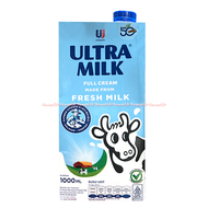 Ultra Milk 1000ml Susu Uht Full Cream Susu Ultra Jaya Susu Sapi Segar Putih Rasa Original Plain Ultr