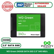Western Digital 240GB WD Green SATA SSD 2.5” 545 MB/s