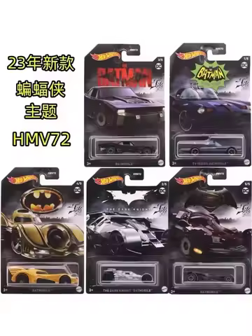 New Original Hot Wheels Entertainment Theme Model Batman 100th Anniversary Desktop Toys In Stock Bir