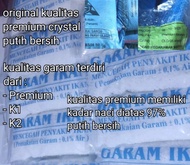 Garam ikan premium / garam ikan / garam kasar / garam kristal / garam premium /