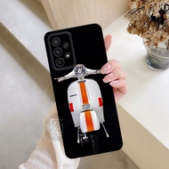 HP Samsung Galaxy A73 Case - Vespa Fashion Case - Samsung Galaxy A73 Softcase - Pro Camera Case - Sa