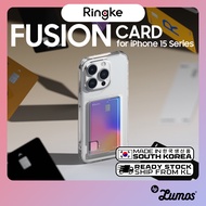 Ringke FUSION CARD Series CASE for i--Phone 15/ 15 Plus/ 15 Pro/ 15 Pro Max Protective Phone Case & 