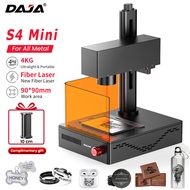 DAJA S4 Mini 5W Fiber Marking Machine, Laser Engraver, Lightning Speed Portable Engraving, Batch Eng