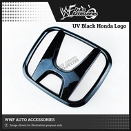 Honda HRV / HR-V / WRV / WR-V / Civic FE 2022 / 2023 / 2024 / 2025 Black H Logo / Emblem ( Front & R
