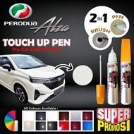 PERODUA ALZA GEN 2 Touch Up Pen 2in1 Pen & Brush Scratch Repair Car Coat Paint Remover Tool Fix Cat 