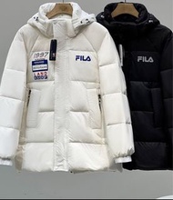 韓國預訂 2色選 fila 刺繡logo 羽絨外套