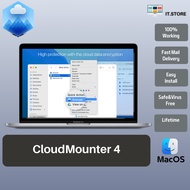 CloudMounter 4 for Intel and M1/M2/M2 Pro/M2 Max Chip Apple Silicone MacOs/Macbook/Mac Software Full