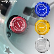 For Vespa Scooter Oil Tank Cap Cover Gas Fluid Tank Guard with O-Ring Cap Accessories for Vespa GTS 300 HPE Sprint Primavera LX 125 150