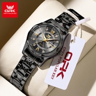 OPK นาฬิกาข้อมือสำหรับผู้หญิงนาฬิกาควอตซ์นาฬิกาข้อมือสตรีหรูหราสไตล์เกาหลีดั้งเดิมกันน้ำสำหรับผู้หญิ