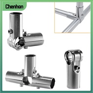 CHENHAN254698 1Pc 25mm Fixed Clamp Stainless Steel Clothes Display Rack Rod Support Tube Connector Pipe Joint