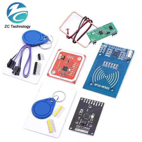 RFID module RC522 MFRC-522 RDM6300 Kits S50 13.56 Mhz 125Khz 6cm With Tags SPI Write & Read for ardu