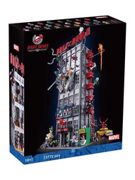 LEGO Superhero 76178 Spider Man Horn Daily Building Architecture Boys Assemble Lego Chinese Building Toys