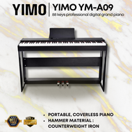YM Hammer Action 88Keys Digital Piano Comes with Wood Stand &amp; 3 Pedal YM-A09 Keybaord &amp; Piano