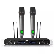 Cordless Microphone for Singing UHF True Diversity Wireless Microphone System