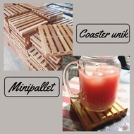 Wooden Coaster Mini Pallet wooden Coaster