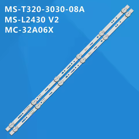 2pcs/set 6 lamp 575mm LED Backlight strip JL.D32061330-315DS-M_V01 JL.D32061330-315AS-M_V01 031ES fo