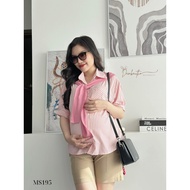 Fashionable maternity clothes, Shorts sailor maternity shirts, pink and blue maternity clothes for g