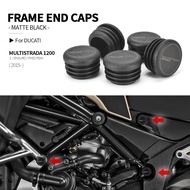 For Ducati Multistrada 1200 S Enduro Pikes Peak 2015- Motorcycle Accessories Frame Hole Cover Caps P