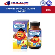 Chewies Multivitamin Plus Taurine - Lychee (60's)