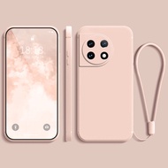 LANLIN For OnePlus 11 11R OnePlus 12 12R OnePlus 13 13T 13R  Phone Case Silicone Solid Color For One