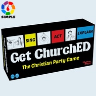 Kulture Games Get ChurchED | The Christian Party Game| Christian Gifts & Cards | Bible Trivia Game |