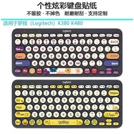 Suitable for Logitech k480 Stickers K380 Keyboard Stickers Button Stickers Cartoon Anime Unique Crea