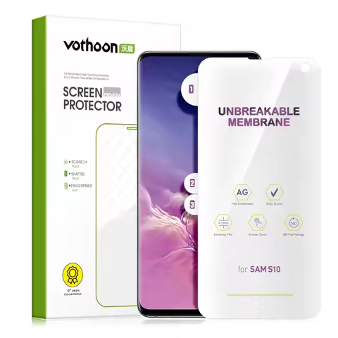 Vothoon HD Screen Protector for Samsung Galaxy S24 Ultra S23 S22 S21 5G S10 Plus S10e 3D Full Covera