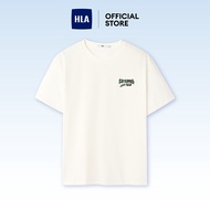 HLA ZOLA Series Cool Feeling Icy Cotton Comfortable Printing Short Sleeve T-Shirt Men - HNTBJ2J224AN